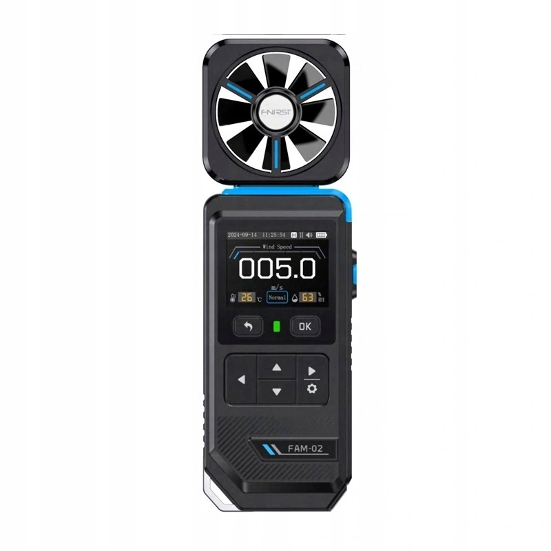 Digitální anemometr Fnirsi FAM-02