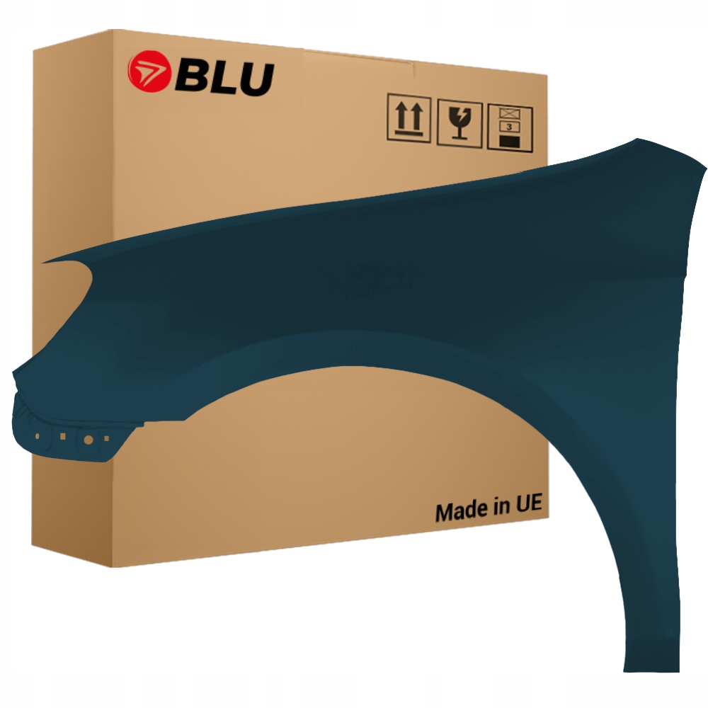 Blu Blatník Vw Golf VI 6 LC5F levý modrý 08-16 přední hatchback