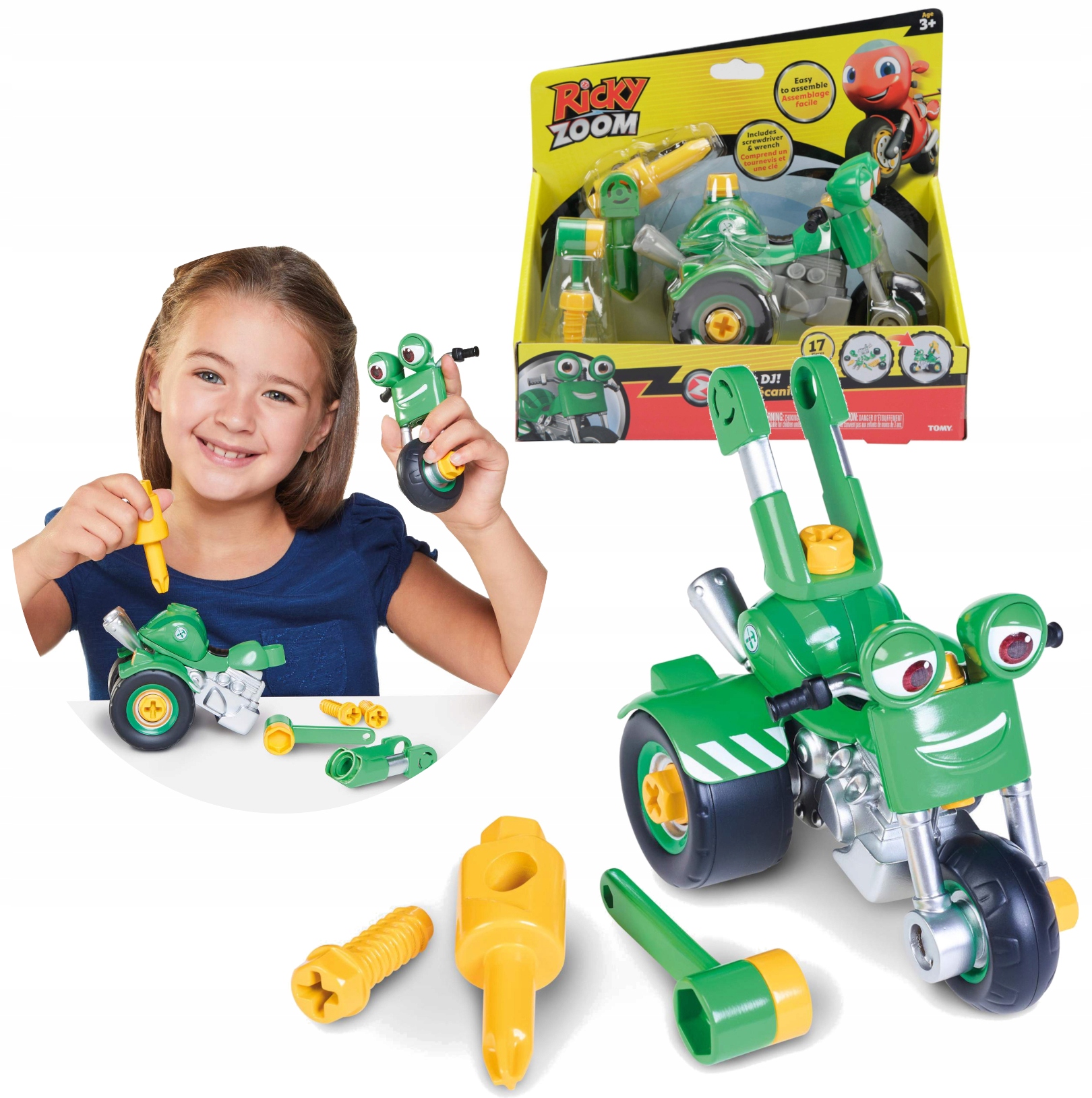 

Ricky Zoom Motor Motocykl Dj Do Skręcania +3