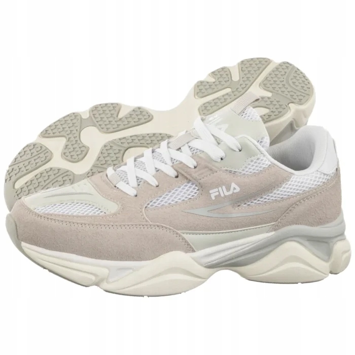 Pánské sportovní boty Fila Recade S Nimbus Cloud-White FFM0407 Šedé