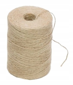 

Sznurek ozdobny jutowy naturalny Cienki 200g 288m