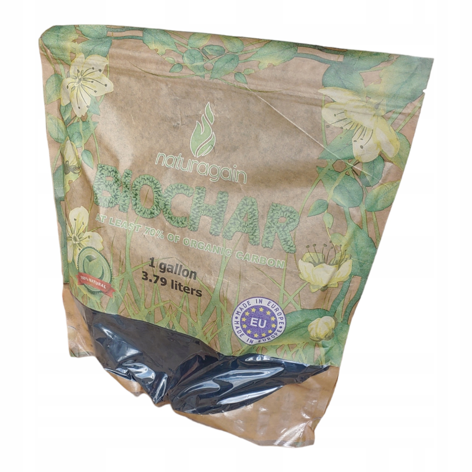 

Biowęgiel BioChar Nawóz Warzywa Naturalny 3,79L