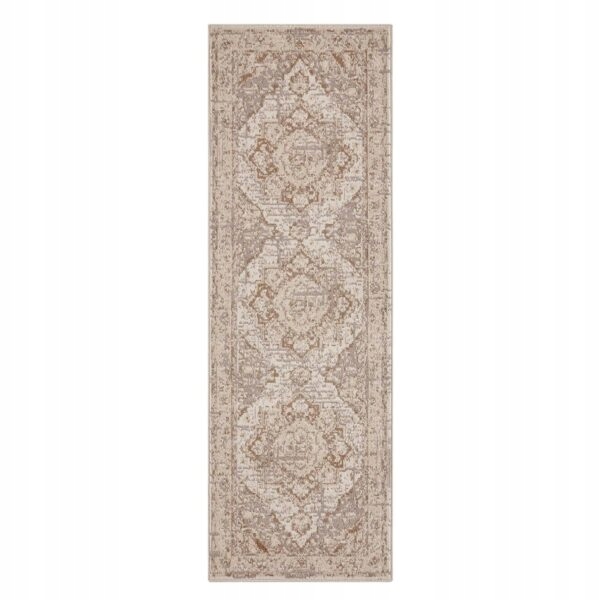 Běhoun 80x200 cm do chodby-předsíně tradiční béžovo krémový