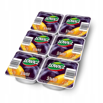 Levně 10x Łowicz Ovocný produkt švestka 6 x 25 g