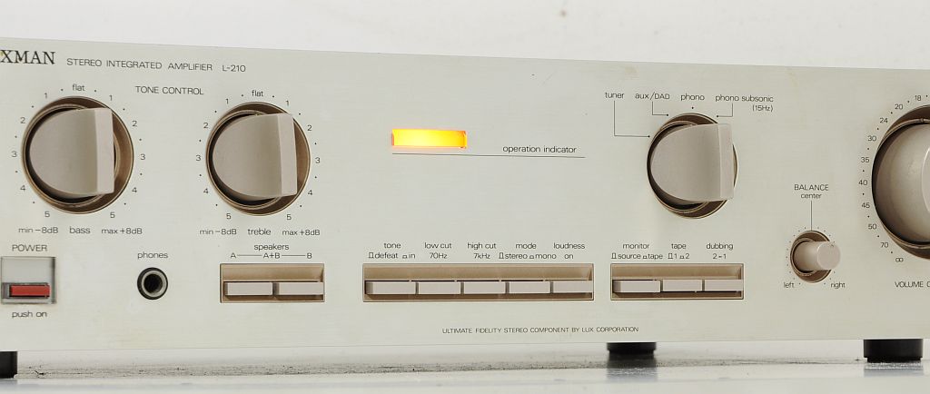 LUXMAN L-210 AUDIOFILSKI WZMACNIACZ STEREO ! Marka Luxman