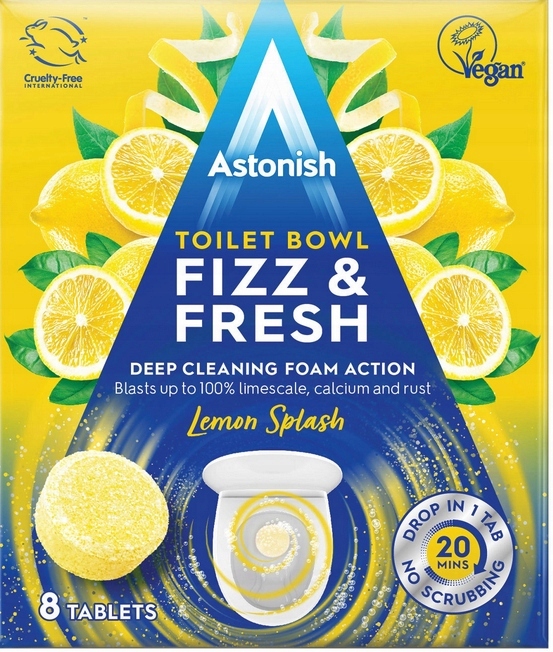 

Astonish Lemon Flash Tabletki do Wc 8szt