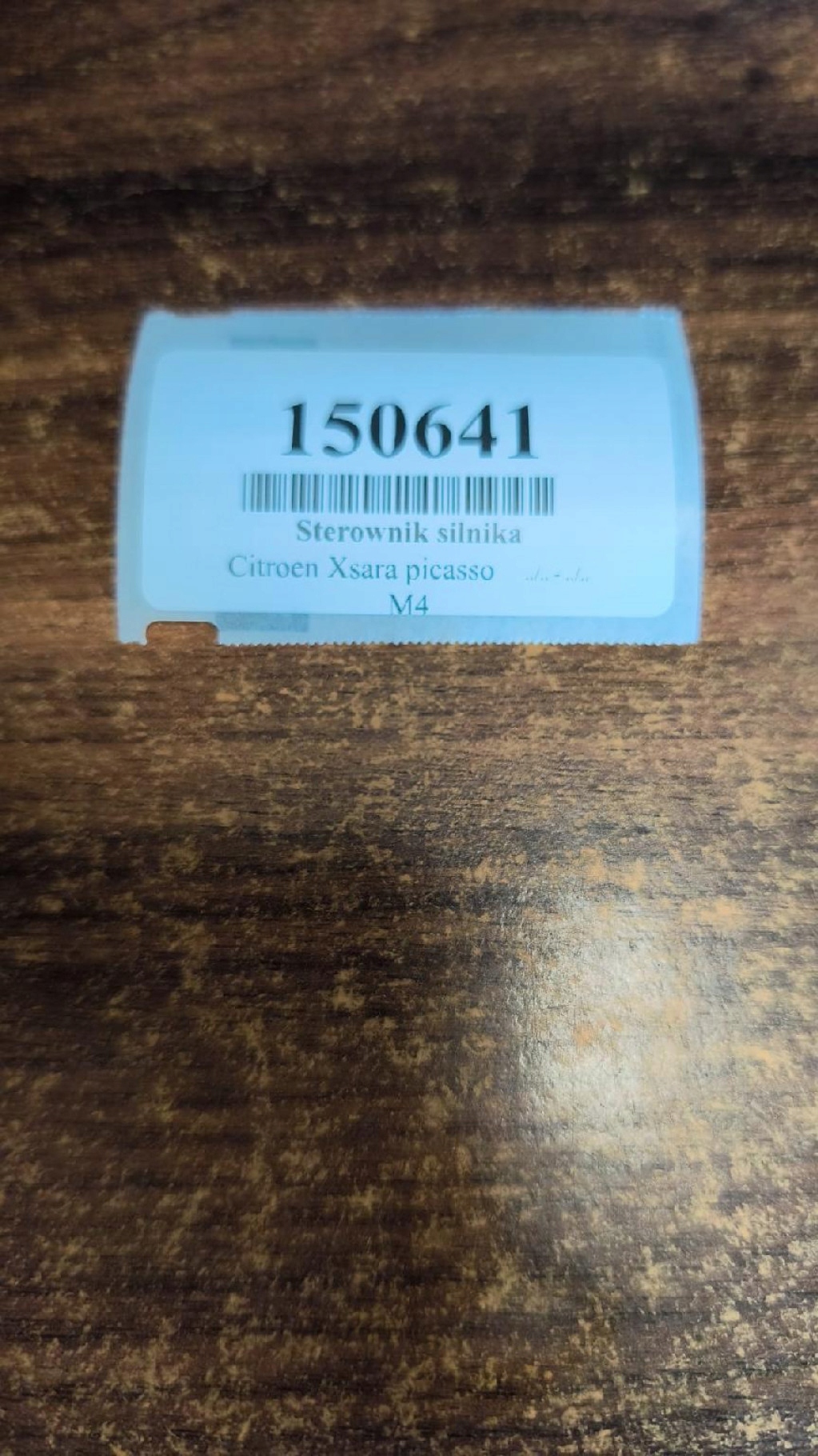 CITROEN XSARA PICASSO control unit of the engine 9659785980