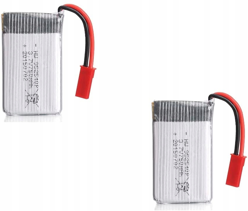 

2 stk battery 3.7V 750mAh Mjx X300C X400 X800