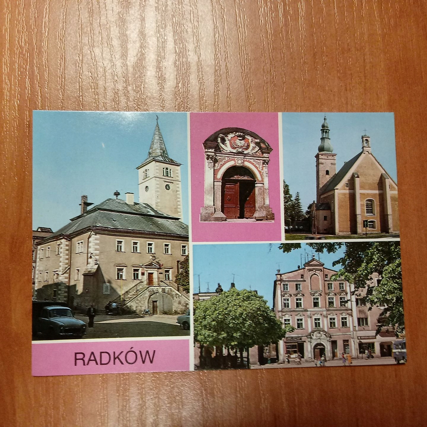 RADKÓW KAMIENICA KOŚCIÓŁ PORTAL RATUSZ 1986 R. 16191 F