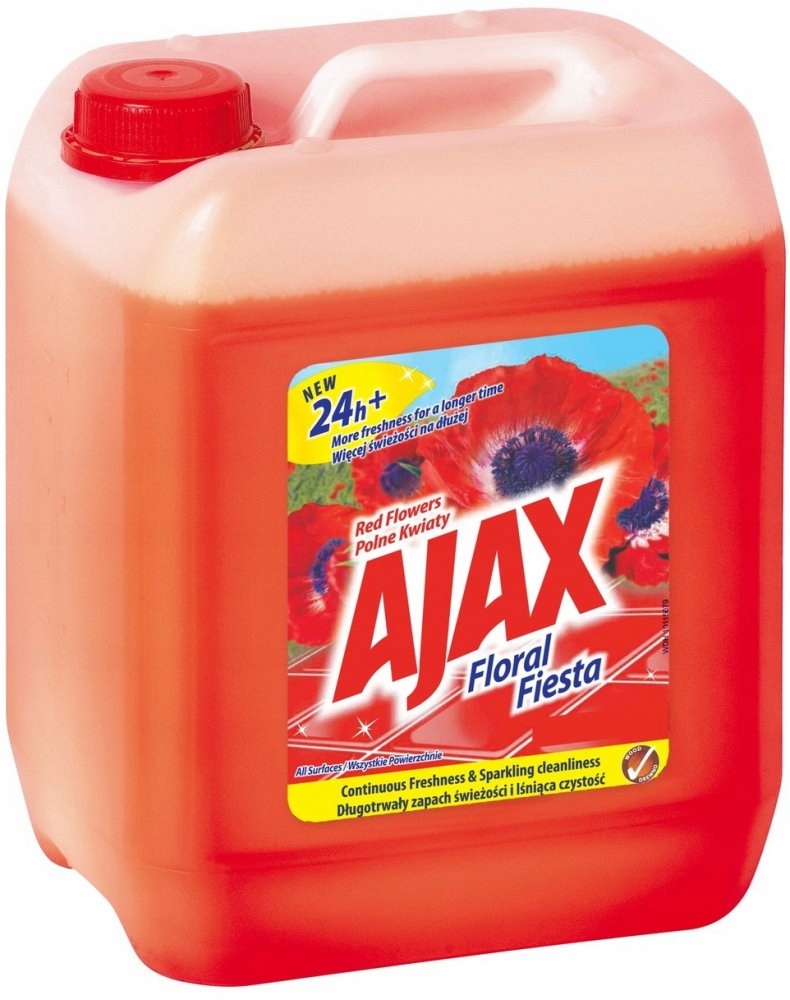 

Ajax płyn uniwersalny 5L Polne Kwiaty (Czerwony)