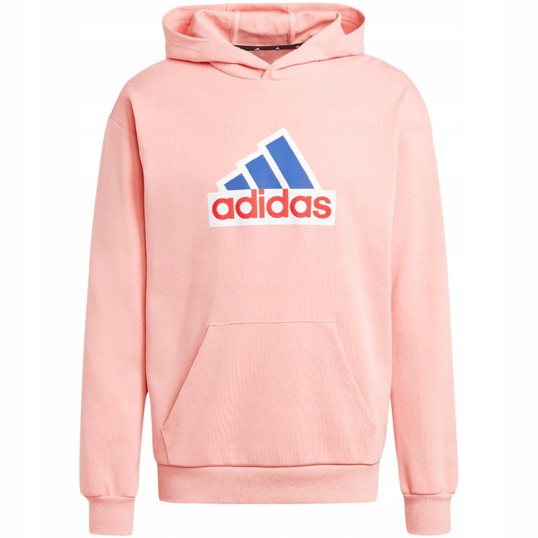 S Pánská mikina adidas Fi Bos Hd Oly růžová IS9597 S
