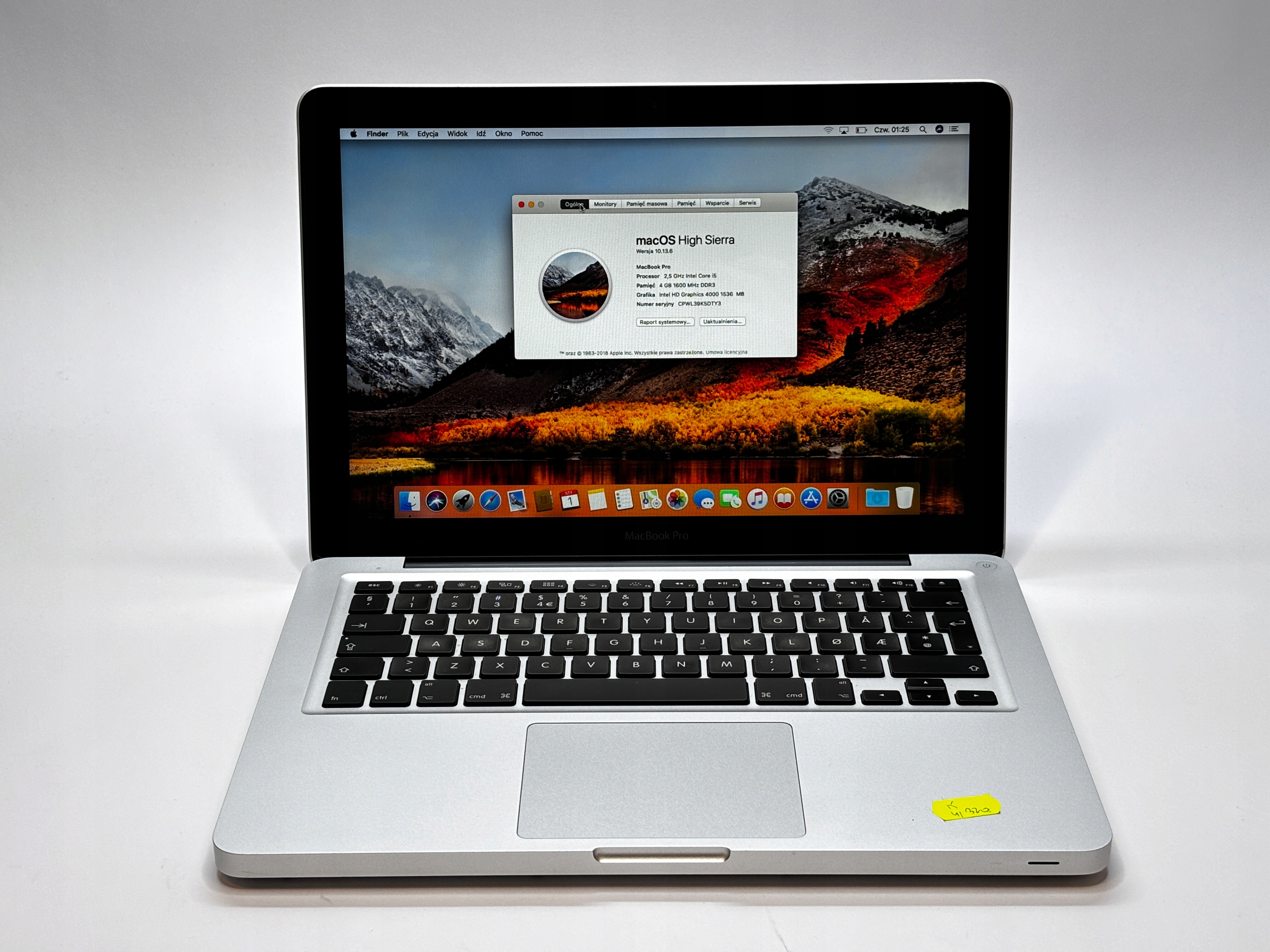 Apple Macbook Pro A1278 w Laptopy, notebooki, ultrabooki