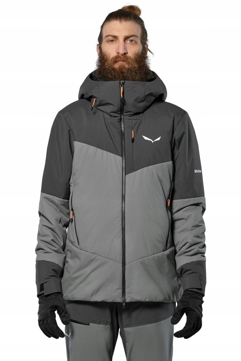 Salewa Pánská termo bunda Ortles Tw Air Hooded šedá 48_M