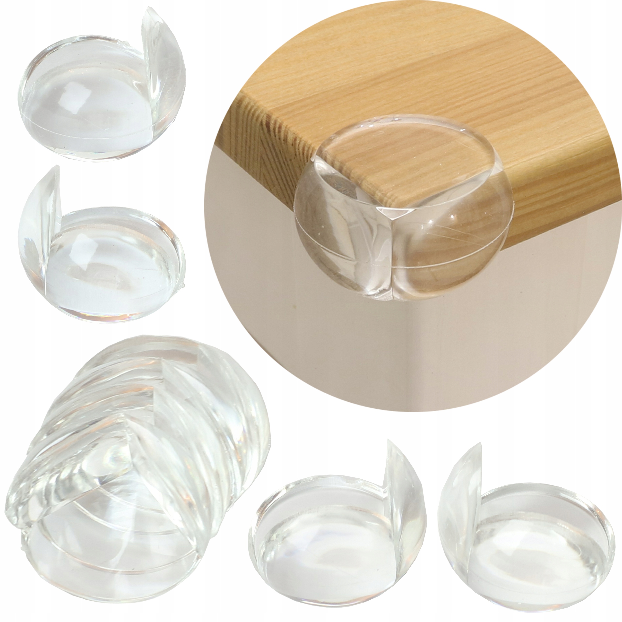 

4 x Silikonowe Zabezpieczenie Na Narożniki Stół