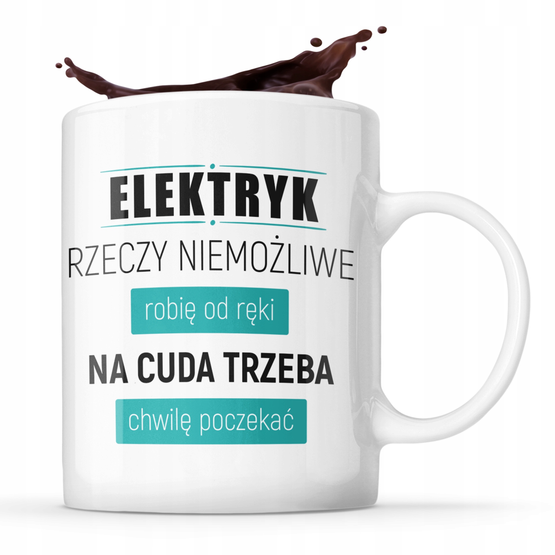 

Dla Elektryka Kubek Upominek