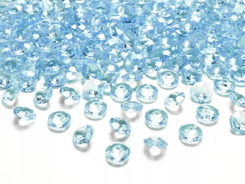 

Diamentowe konfetti 12mm kryształki 100szt N-011