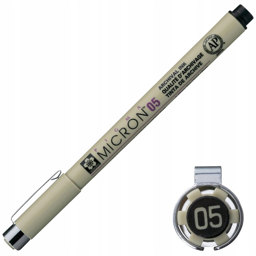 

Cienkopis kreślarski Micron 05 0,45mm Czarny