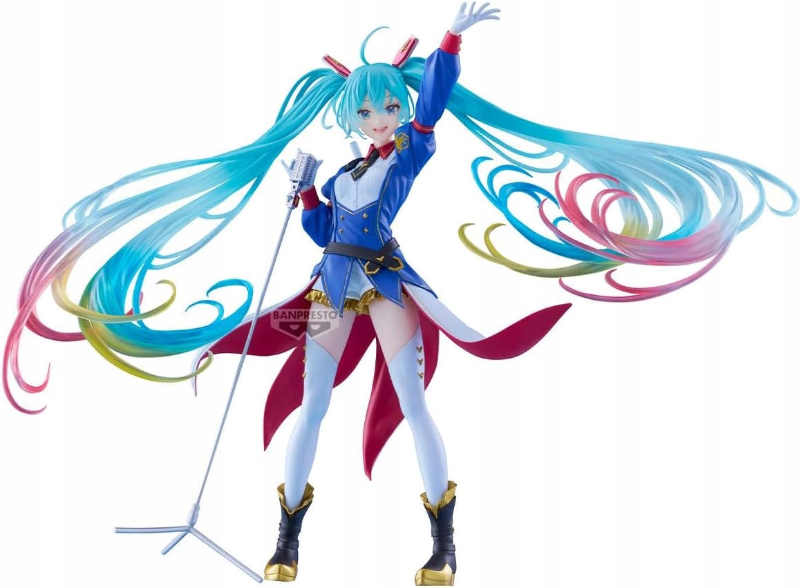Gundam X Miku Hatsune Miku Figurka Banpresto Evolve 21 cm