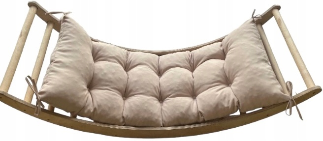 Poduszka na bujak Montessori Beżowa dziecięca S Rodzaj bujaki