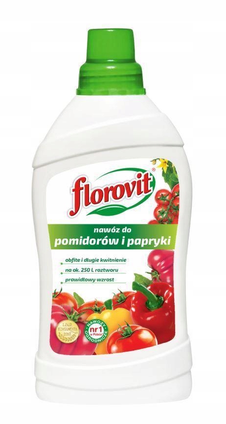 

Nawóz Florovit do Pomidorów i Papryki 1L