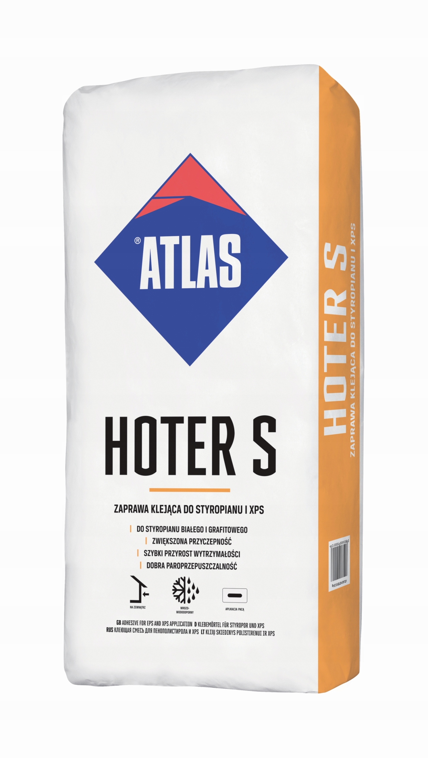 

Atlas Hoter S Zaprawa Klejowa Do Styropianu 25KG