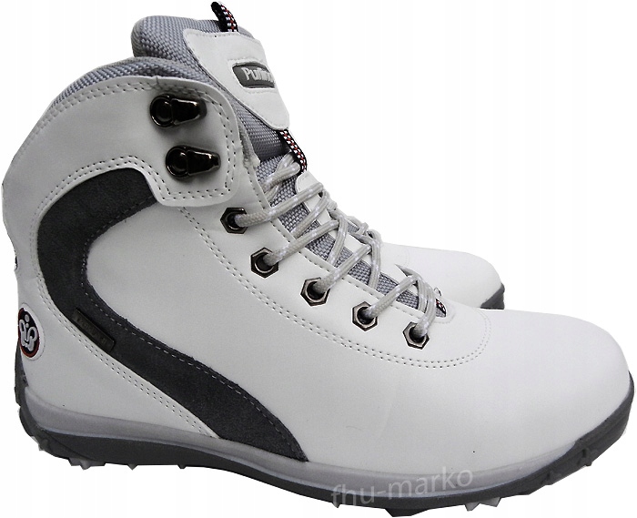 

D185 Trapery trekingowe,trzewiki białe roz 39