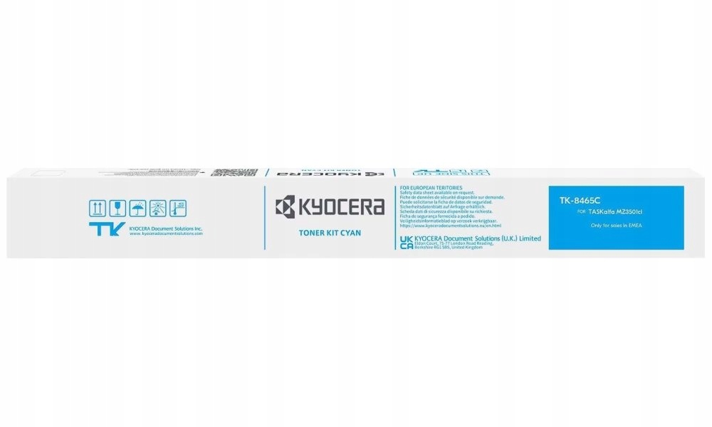 Kyocera Toner TK-8465C cyan na 20 000 A4 (při 5% pokrytí), pro TASKalfa MZ3