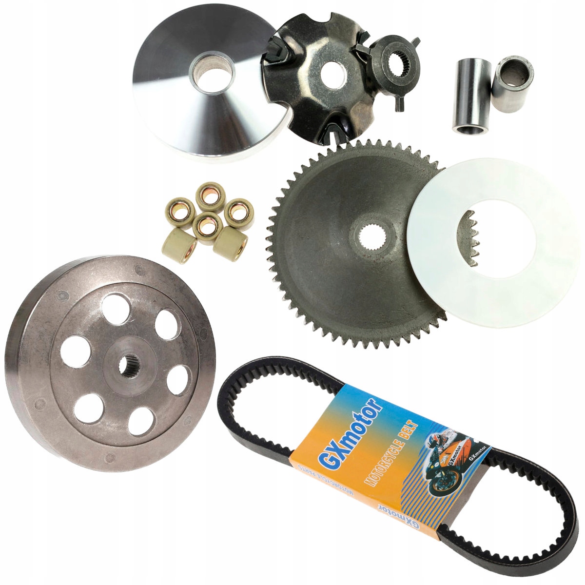 KPLNAPEDGY612 - Комплект привода GY6 4T колесо 12 Junak Zipp Barton