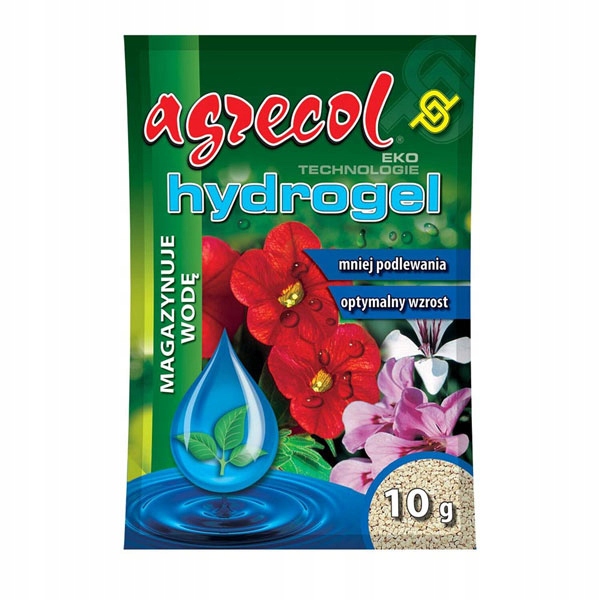 

Hydrogel 10g ułatwia uprawę roślin w doniczkach