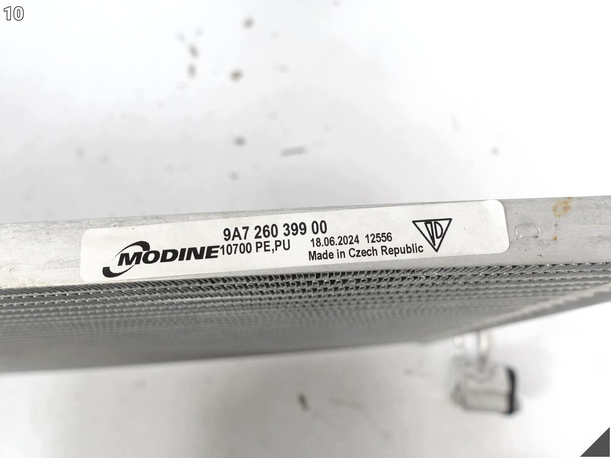PORSCHE PANAMERA G2 971 16- air conditioning radiator KLIMA capacitor, ORG