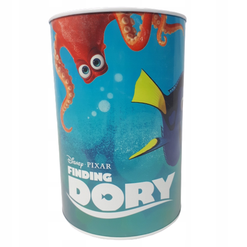 

Metalowa Skarbonka puszka Gdzie jest Dory 15 cm