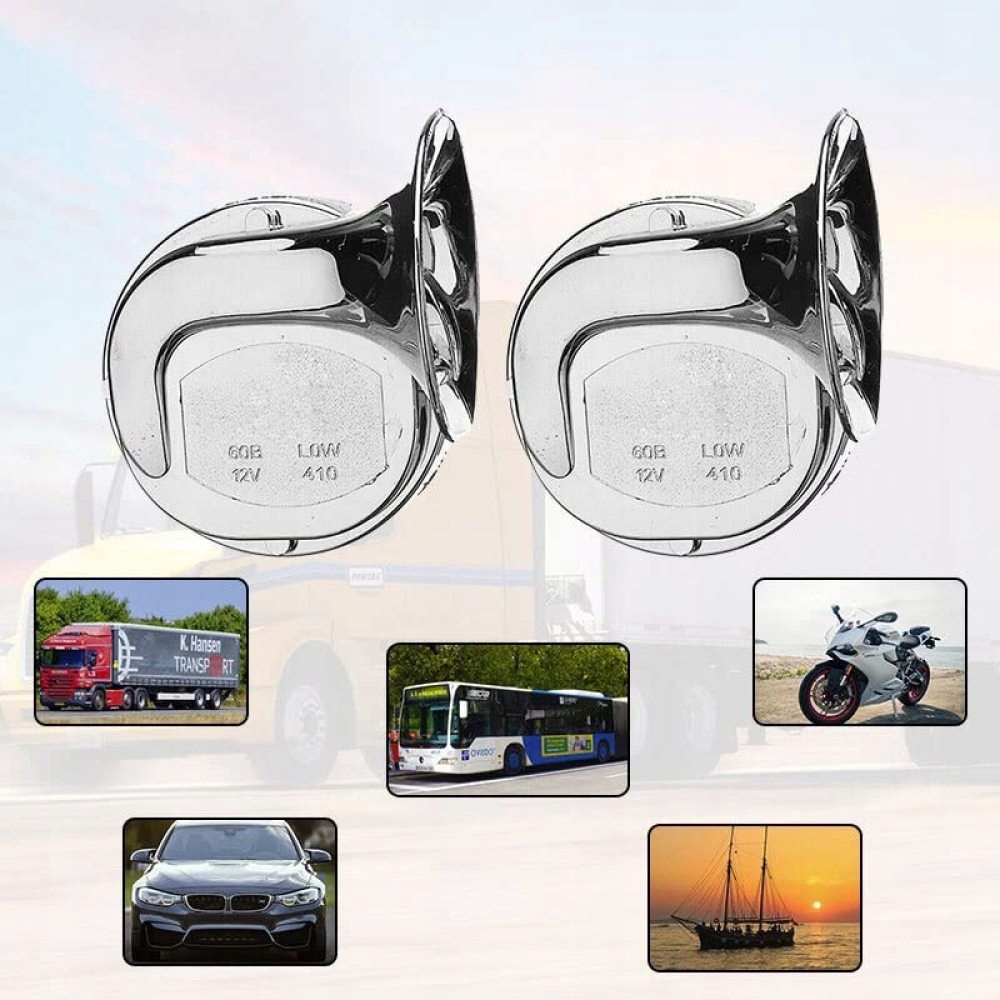 GŁOŚNY KLAKSON 12V Ślimak Sygnał Dźwiękowy do samochodu motocykla FANFARA EAN (GTIN) 6942422685561