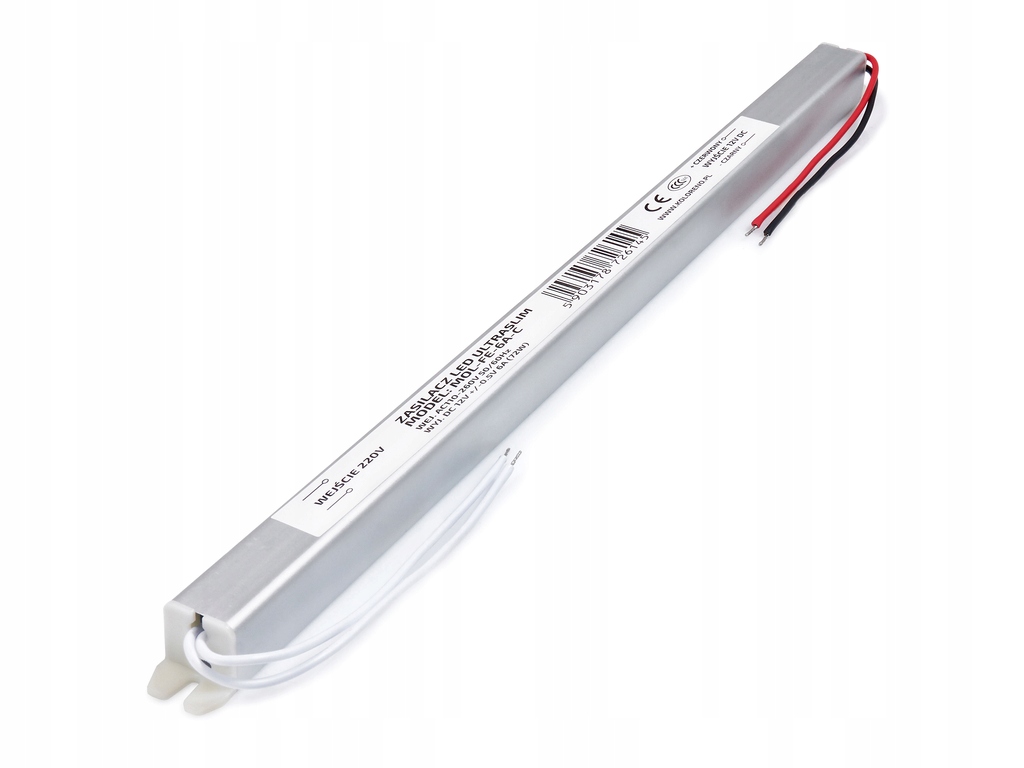 

Zasilacz Do Oświetlenia Led 12V 72W 6A Ultra Slim