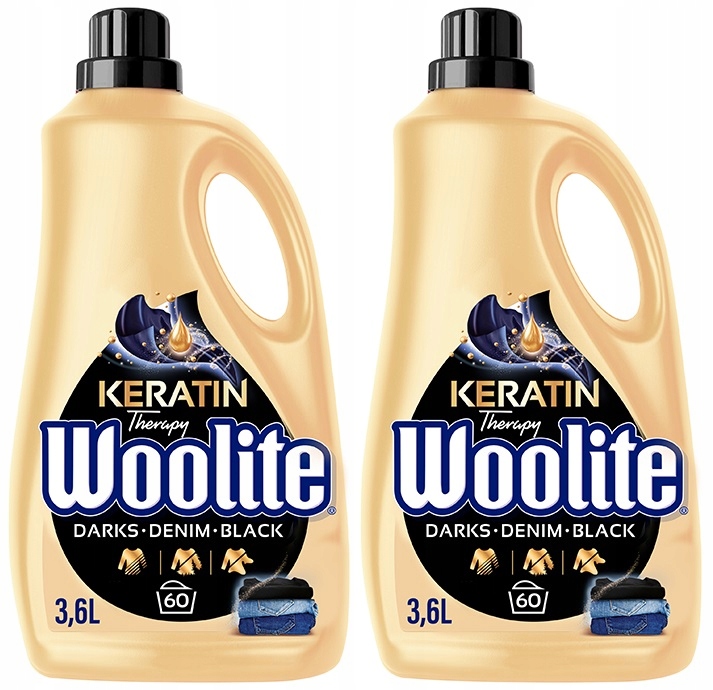 

Woolite Dark Płyn do Prania czarnego 2 x 3,6 L