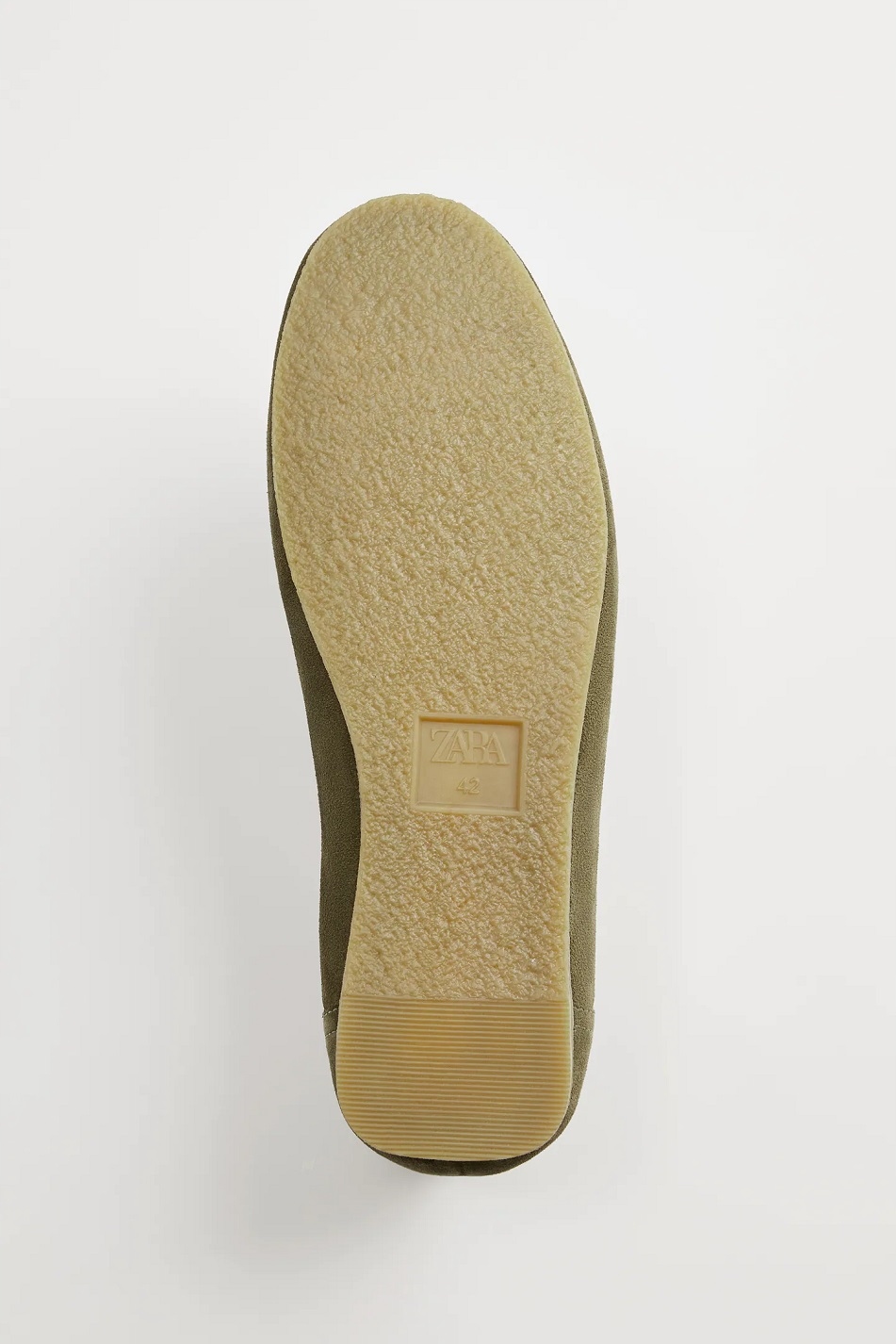 ZARA SKÓRZANE ZIELONE MOKASYNY BUTY KHAKI 40 Marka Zara