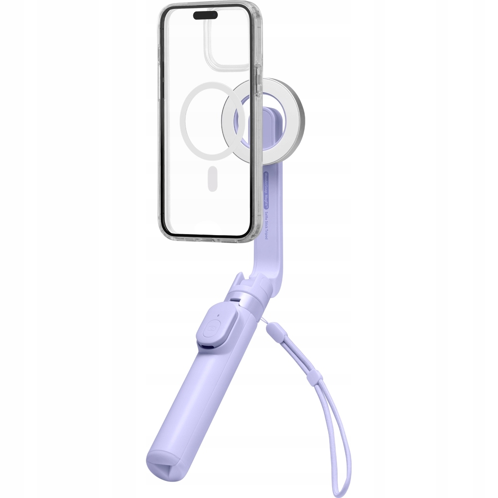 Selfie tyč Spigen, stativ držák tripod pro MagSafe Bluetooth dálkové ovládání Android/iOS