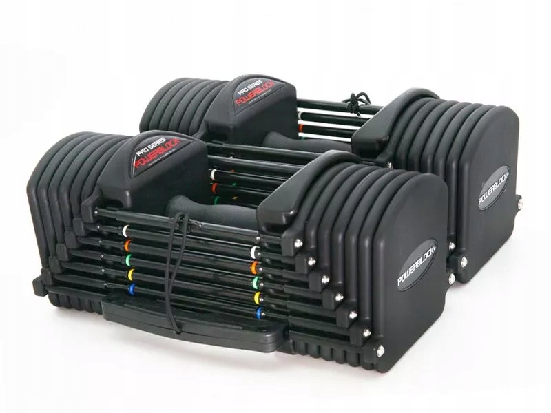 Hantle regulowane PowerBlock Pro-32 set waga 1.8-14,5 kg Para