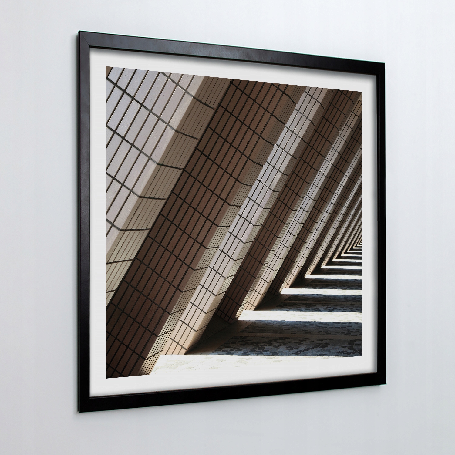 

Ścienny obraz z ramką Mdf Architektura cień 50x50