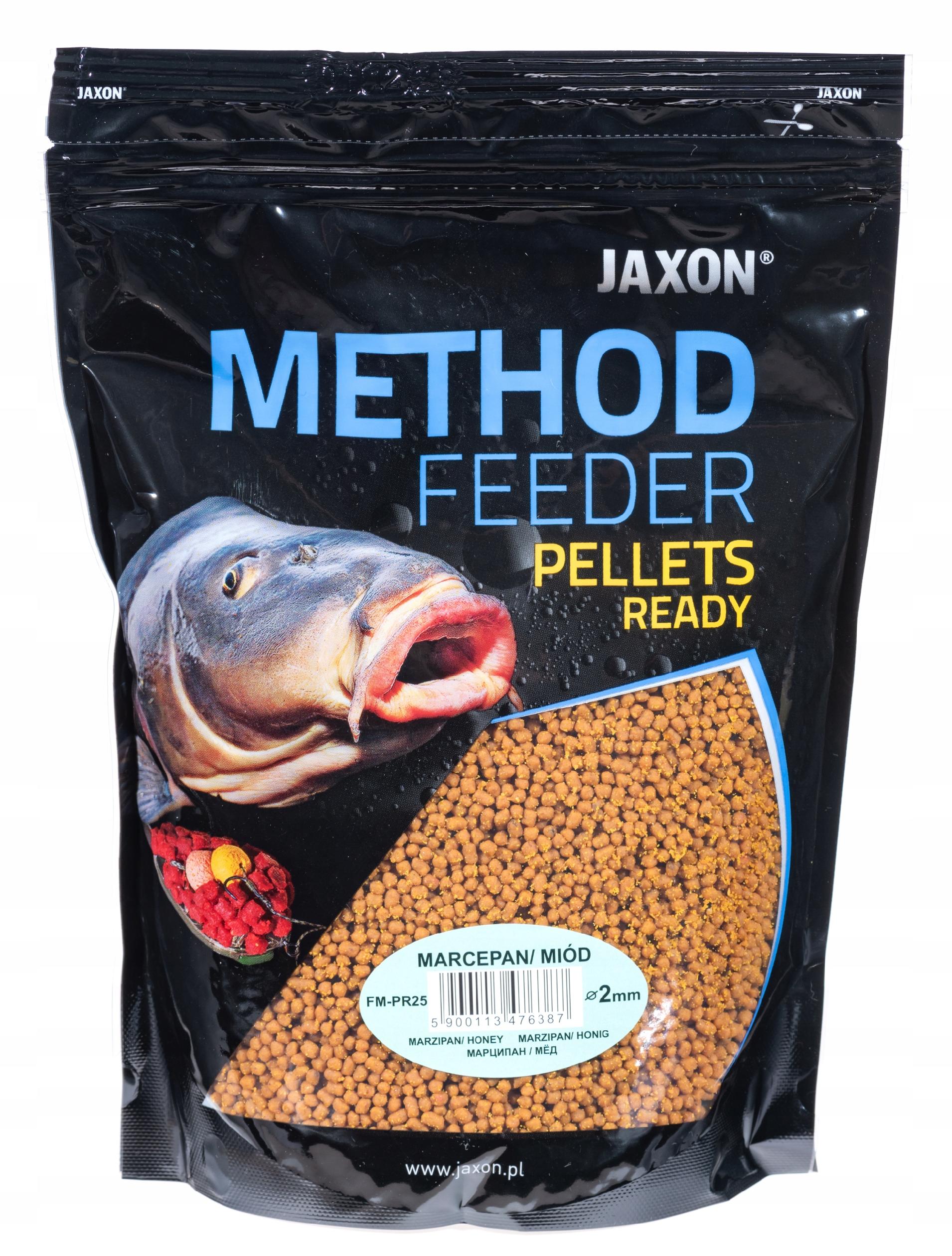 Marcepan Miód 2mm Pellet Ready Gotowy Method Feeder Jaxon