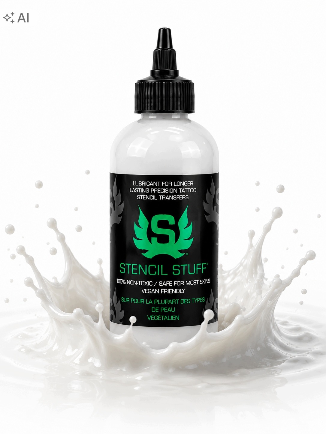 Stencil Stuff Gel, balzám na odrážení vzoru tetovacího obtisku 250 ml