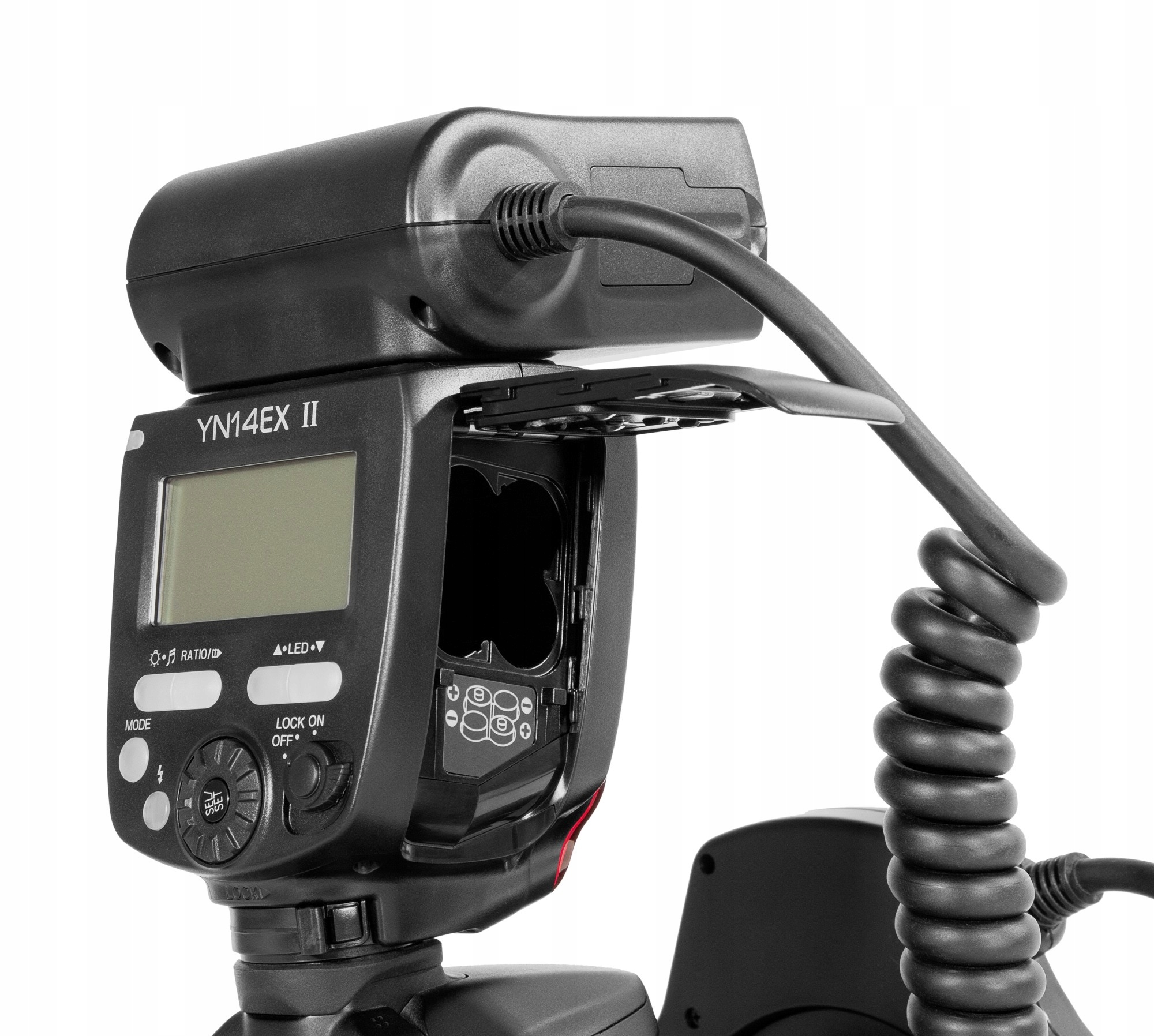 LAMPA PIERŚCIENIOWA DO APARATU FOTOGRAFICZNEGO CANON + ZESTAW DYFUZORÓW Kod producenta YN14EX II