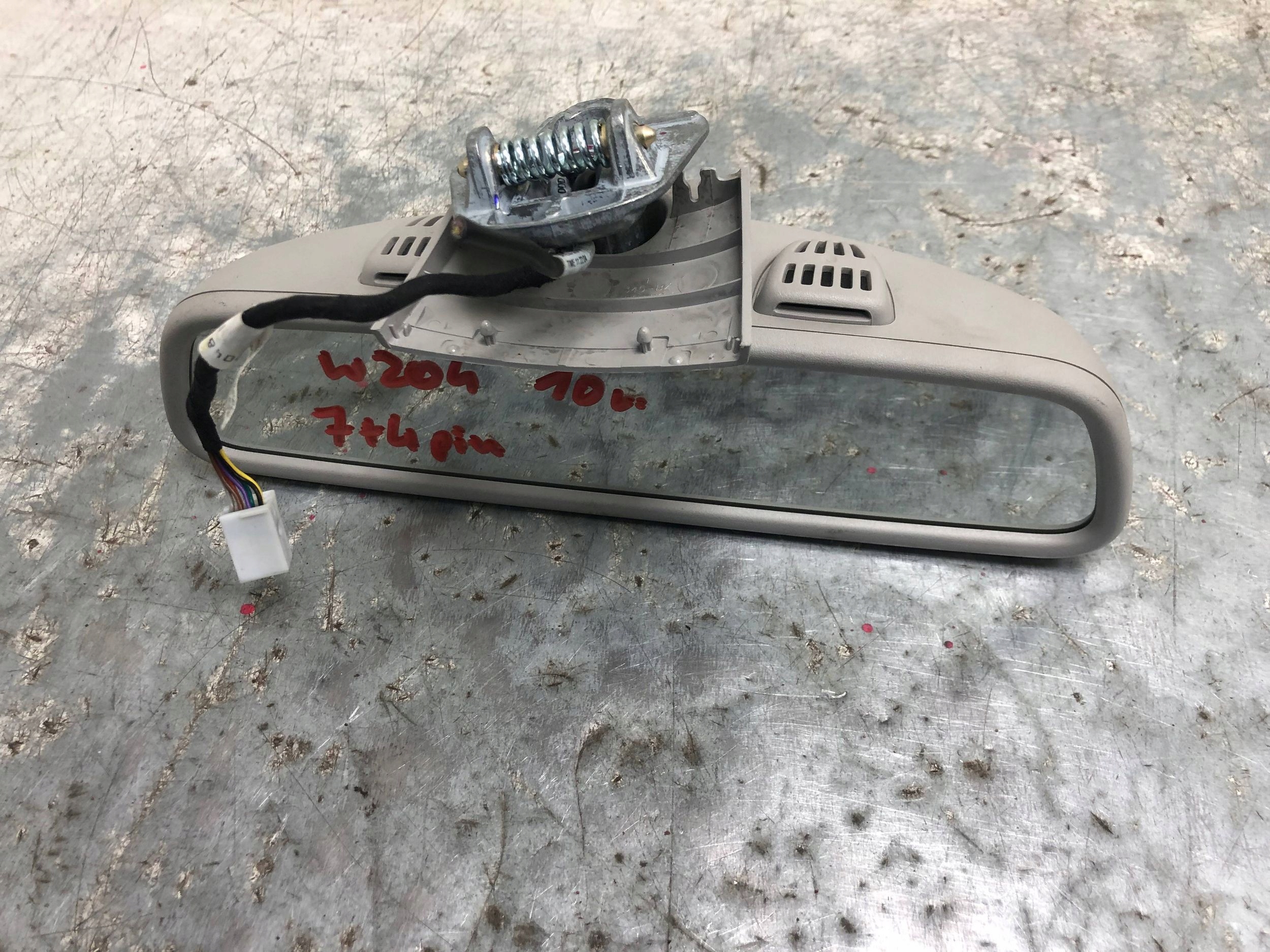 mirror inner 7 + 4 PIN MERCEDES W204 A2048102917