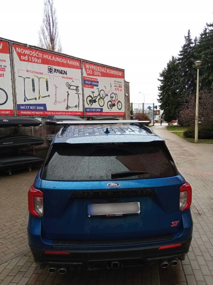 Bagażnik na relingi Dynamic Ford Explorer VI 2019- Producent AMOS