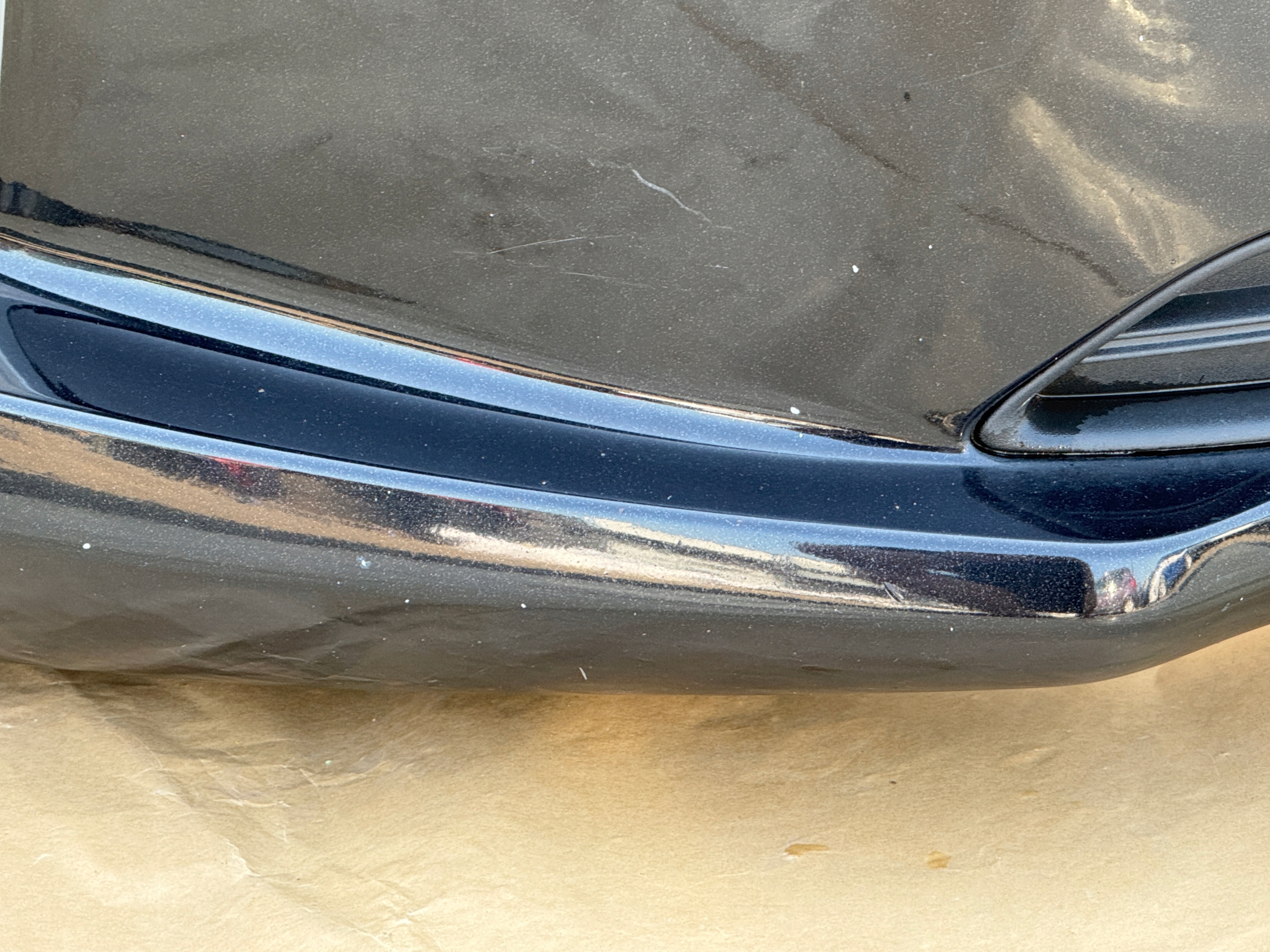 FORD B-MAX 2012-2017 bumper front BLACK PANTHER original