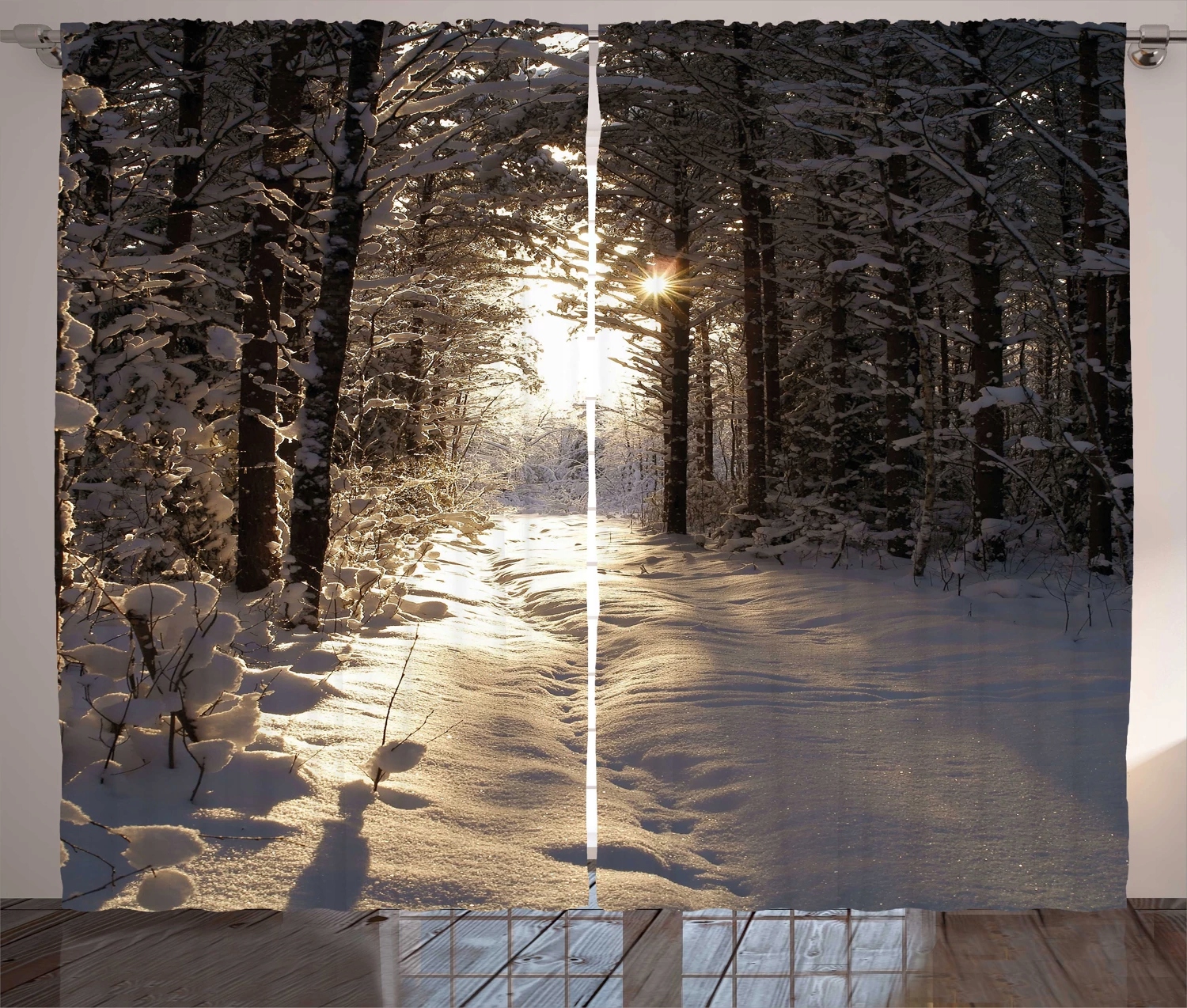 

Zima, Zasłony gotowe, 280x225cm