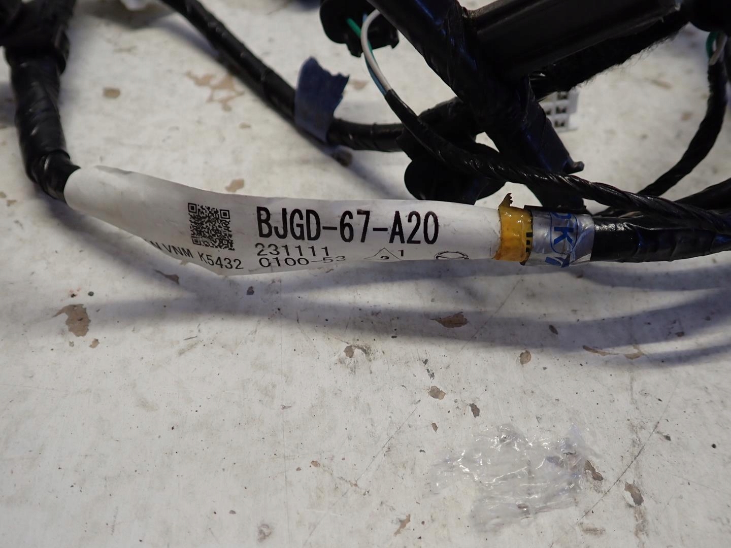 bundle PDC rear part MAZDA 3 BP 2019- BJGD-67-A20
