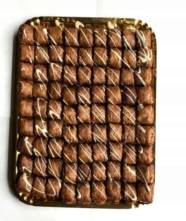 Levně Baklava kakaová malé kostičky 81 Ks