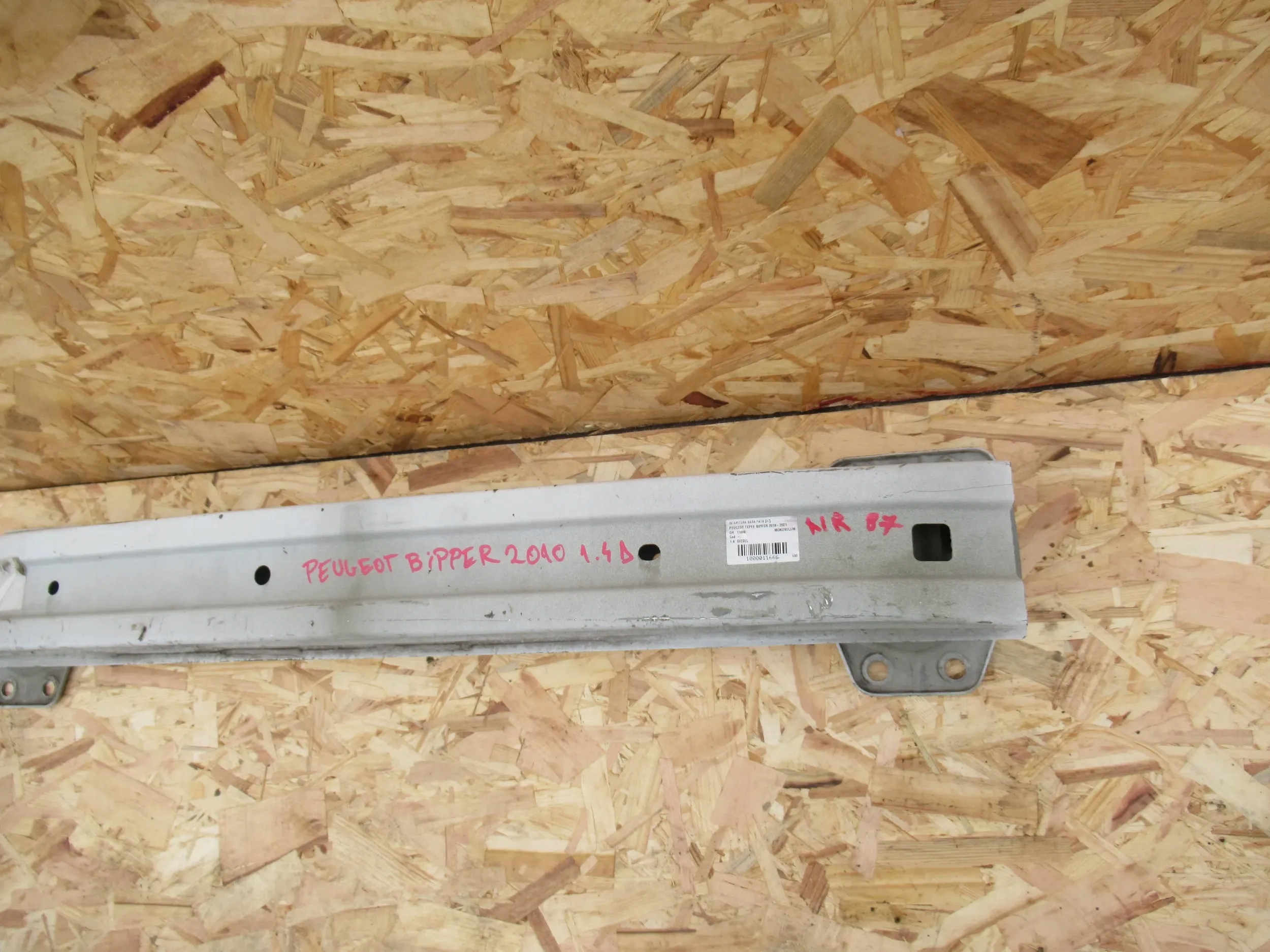 bumper support front Peugeot Bipper