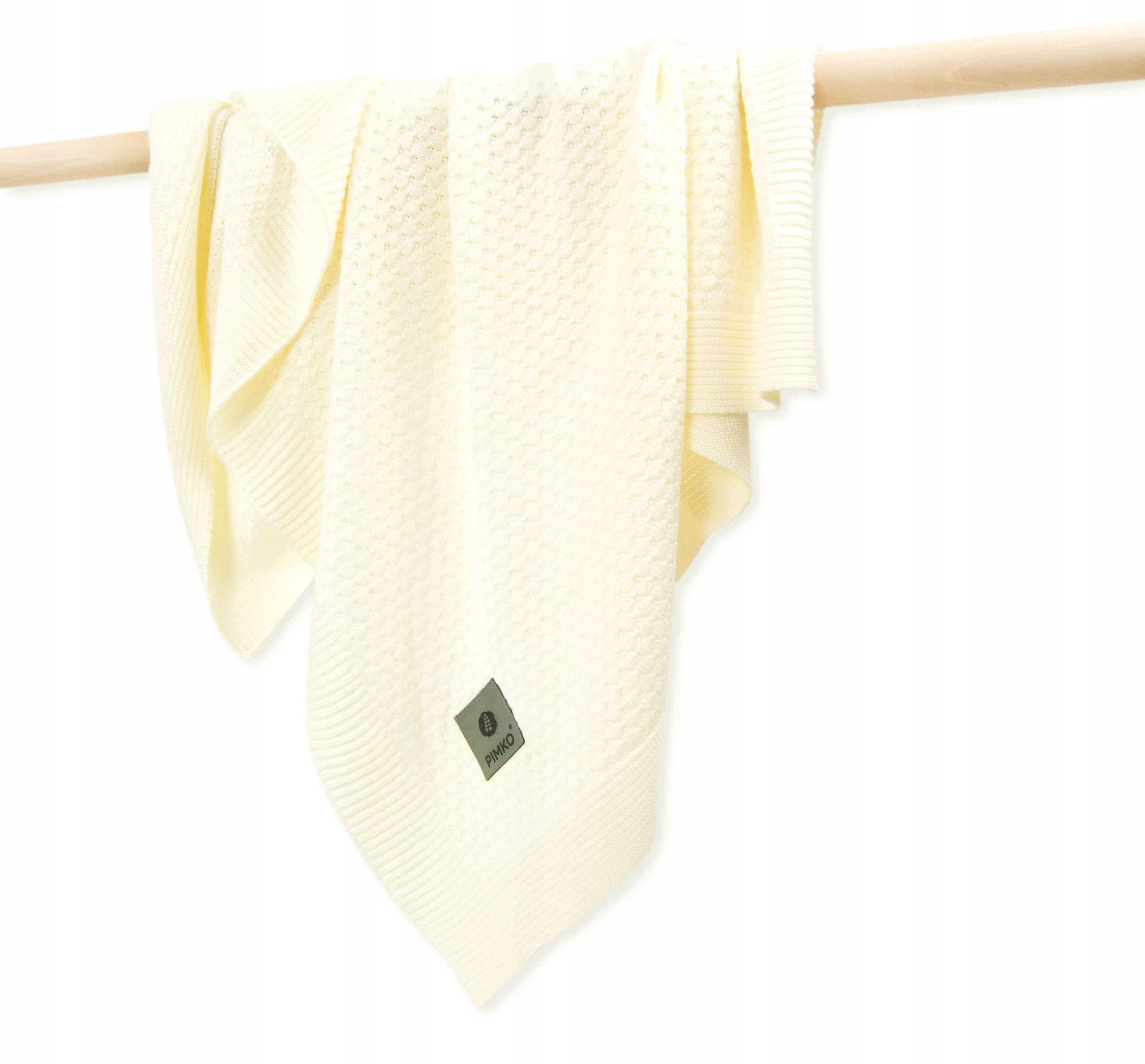 PIMKO Bambusowy kocyk dziecięcy 80x100 100% BAMBUS Kod producenta pimko CREAM bambus