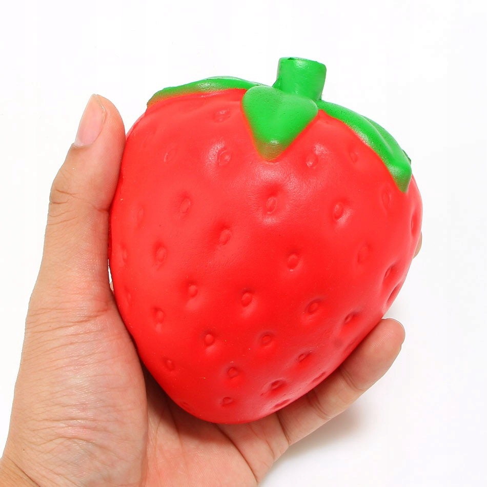 

Squishy Gniotek Antystresowy Truskawka 10cm